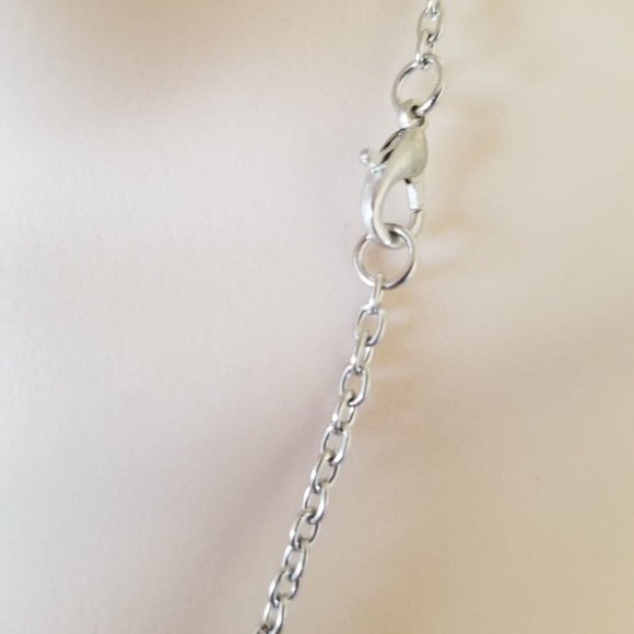 Silver Travel Trailor RV Camper Airstream Charm Necklace Camping Jewelry 18" NEW - Picture 8 of 8